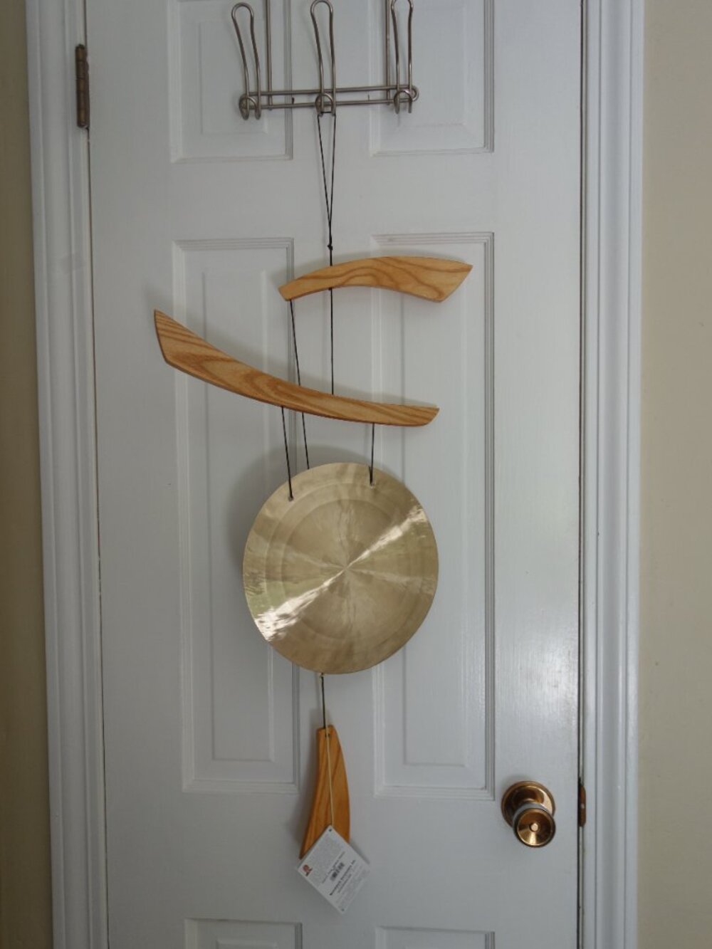 NWT $124 WOODSTOCK PERCUSSIONS – Emperor Gong Windchime – Med – Natural - Picture 3 of 10
